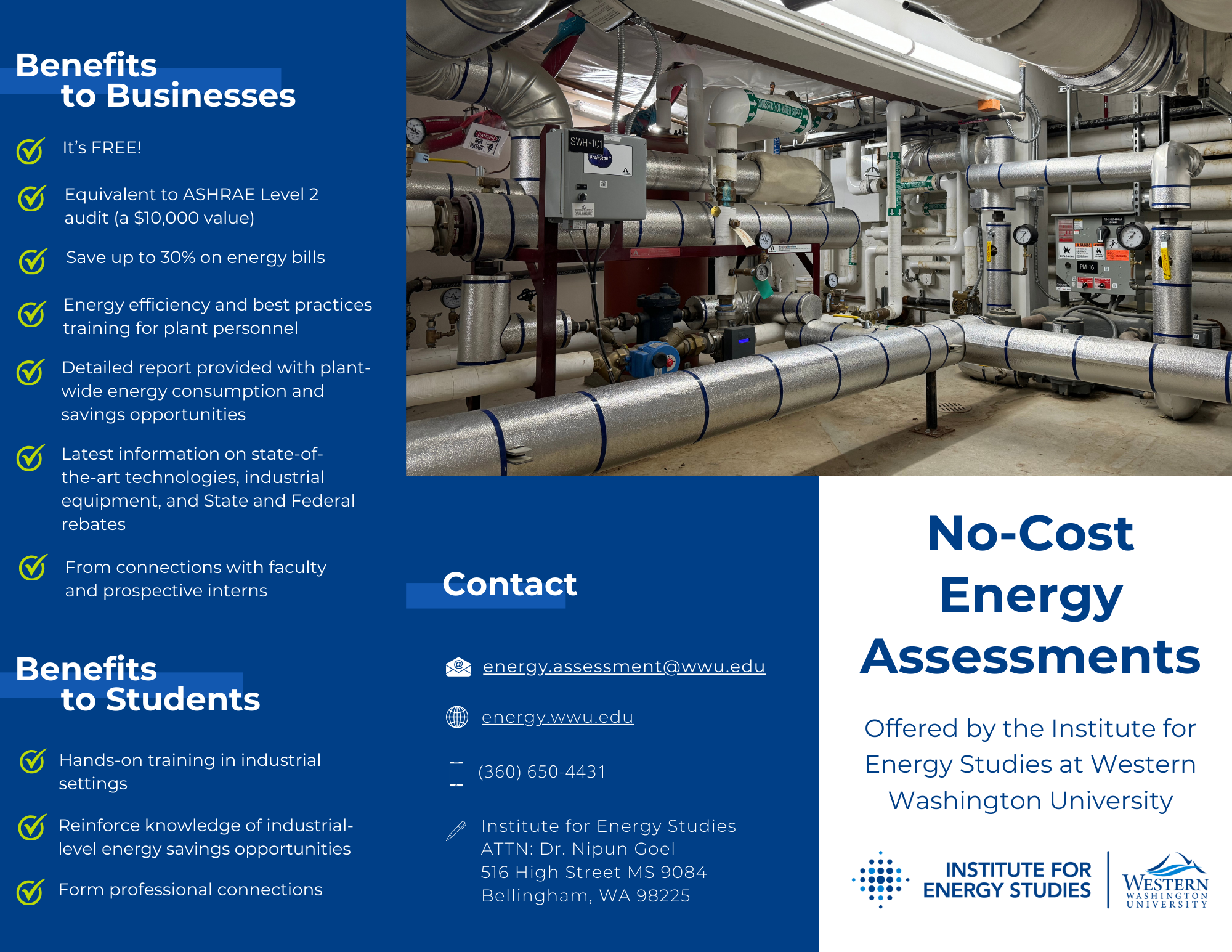 Energy Assessment brochure